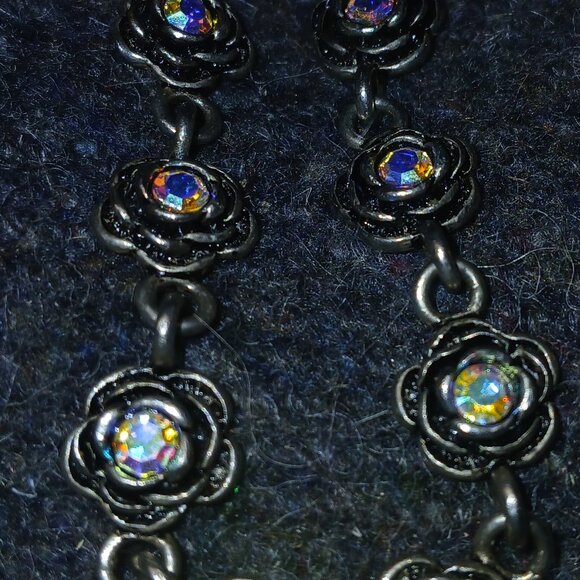 PD SILVER TONED AURORA GEMED BRACELET - Picture 4 of 6